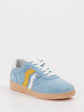 Mayori – Sneaker aus Veloursleder blau