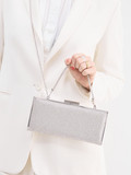 Andrea Puccini – Clutch aus Strass silber