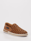 Galizio Torresi – Slipper aus Kalbleder braun