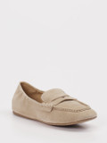 Konstantin Starke – Slipper aus Veloursleder beige