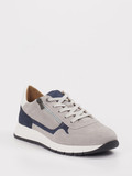 Cypres - Sneaker aus Velour/Textil in grau