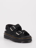 Dr. Martens – Plateau-Sandalen aus Veloursleder