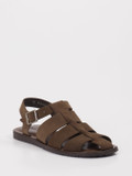 Ralph Harrison – Sandale aus Veloursleder braun