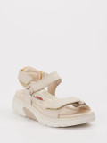 Gabor Comfort – Sandale aus Kalbleder Beige