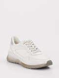 Regarde Le Ciel – Sneaker aus Leder Offwhite