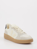 VEJA – Sneaker aus Veloursleder Leder Offwhite