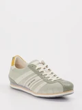 Kamo Gutsu - Sneaker aus Velour/Leder in grün