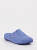 Cypres – Pantolette aus Textil blau