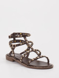 Vivian Ray – Sandalette aus Synthetik Braun
