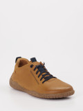 Josef Seibel – Sneaker aus Leder cognacbraun