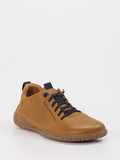 Josef Seibel – Sneaker aus Leder cognacbraun