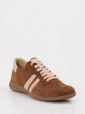 Hartjes - Sneaker aus Velour/Leder in braun