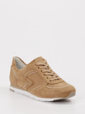 Semler – Sneaker aus Veloursleder Camel