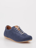 Andrea Conti – Sneaker aus Veloursleder blau