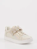 Cypres – Sneaker aus Synthetik Beige Metallic