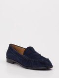 Andrea Puccini – Loafer aus Veloursleder Blau