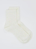 Burlington – Crew-Socken aus Baumwolle Weiß