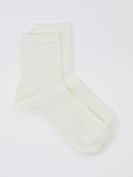 Burlington – Crew-Socken aus Baumwolle Weiß
