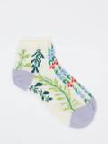 Alto Milano – Sneakersocken aus Baumwolle multi