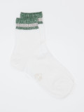 Alto Milano – Socke aus Baumwolle Offwhite
