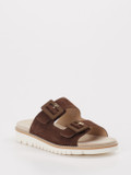 Ara – Pantolette aus Veloursleder Braun