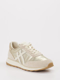FitFlop – Sneaker aus Velours Textil Beige