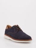 Galizio Torresi – Derby aus Veloursleder Navy