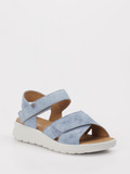 Hartjes – Sandale aus Kalbleder blau