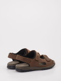 Waldläufer – Sandalen aus Nubukleder Braun