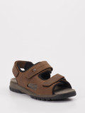 Waldläufer – Sandalen aus Nubukleder Braun