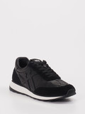 FitFlop – Sneaker aus Velours Textil Schwarz