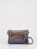 Alchimia – Crossbody Bag aus Kalbleder blau