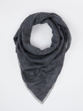 Konstantin Starke – Dreieckstuch aus Strickware Grau