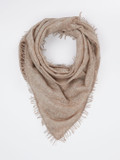 Konstantin Starke – Dreieckstuch aus Textil Beige