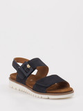 Ara - Sandale aus Veloursleder in blau