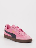 Puma – Sneaker aus Leder pink Gum-Sohle