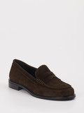 Andrea Puccini – Slipper aus Veloursleder braun