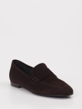 Konstantin Starke – Slipper aus Veloursleder Braun