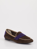 Andrea Puccini – Slipper aus Veloursleder braun