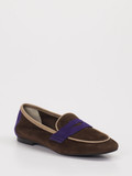 Andrea Puccini – Slipper aus Veloursleder braun