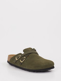 Birkenstock - Pantolette Blair aus Velour/Leder