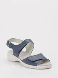Semler - Sandale aus Kalbleder in blau