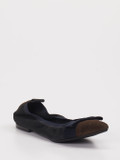 Andrea Puccini – Ballerinas aus Veloursleder navy