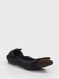 Andrea Puccini – Ballerinas aus Veloursleder navy