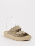 VEJA – Pantolette aus Kalbleder sandbeige