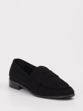 Andrea Puccini – Loafer aus Veloursleder Schwarz