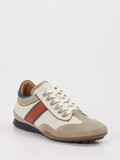 Galizio Torresi – Sneaker aus Velours/Leder weiß