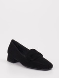 Gabor – Loafer aus Veloursleder Schwarz