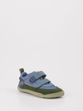 qnuffs – Klett-Sneaker aus Synthetik blau