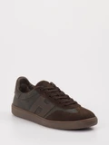 Hogan - Sneaker aus Velour/Leder in braun